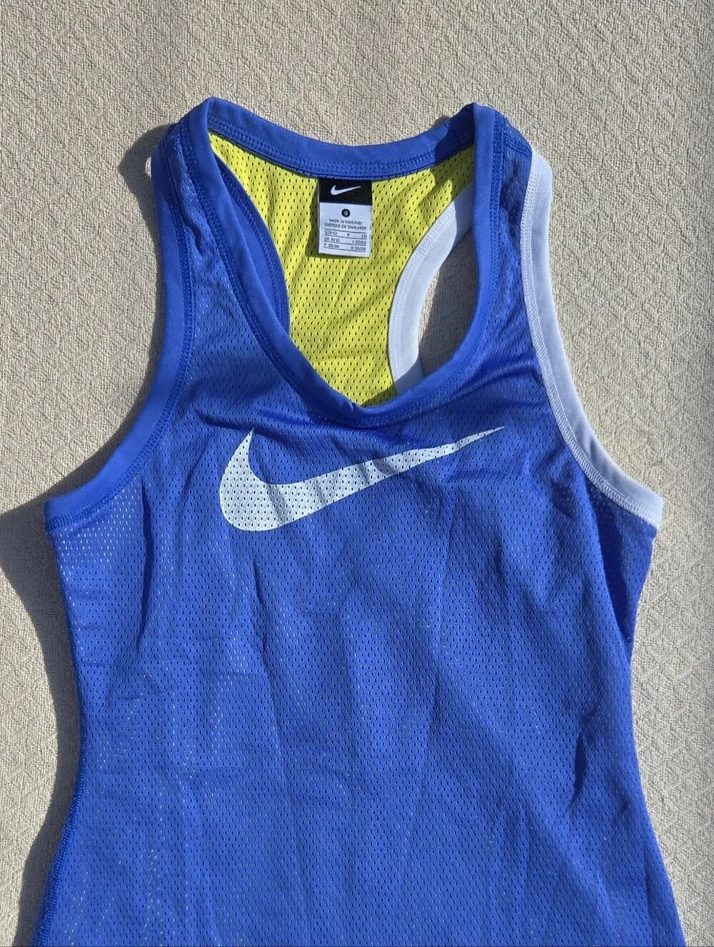 vintage Nike Dri-FIT double layer mesh tank